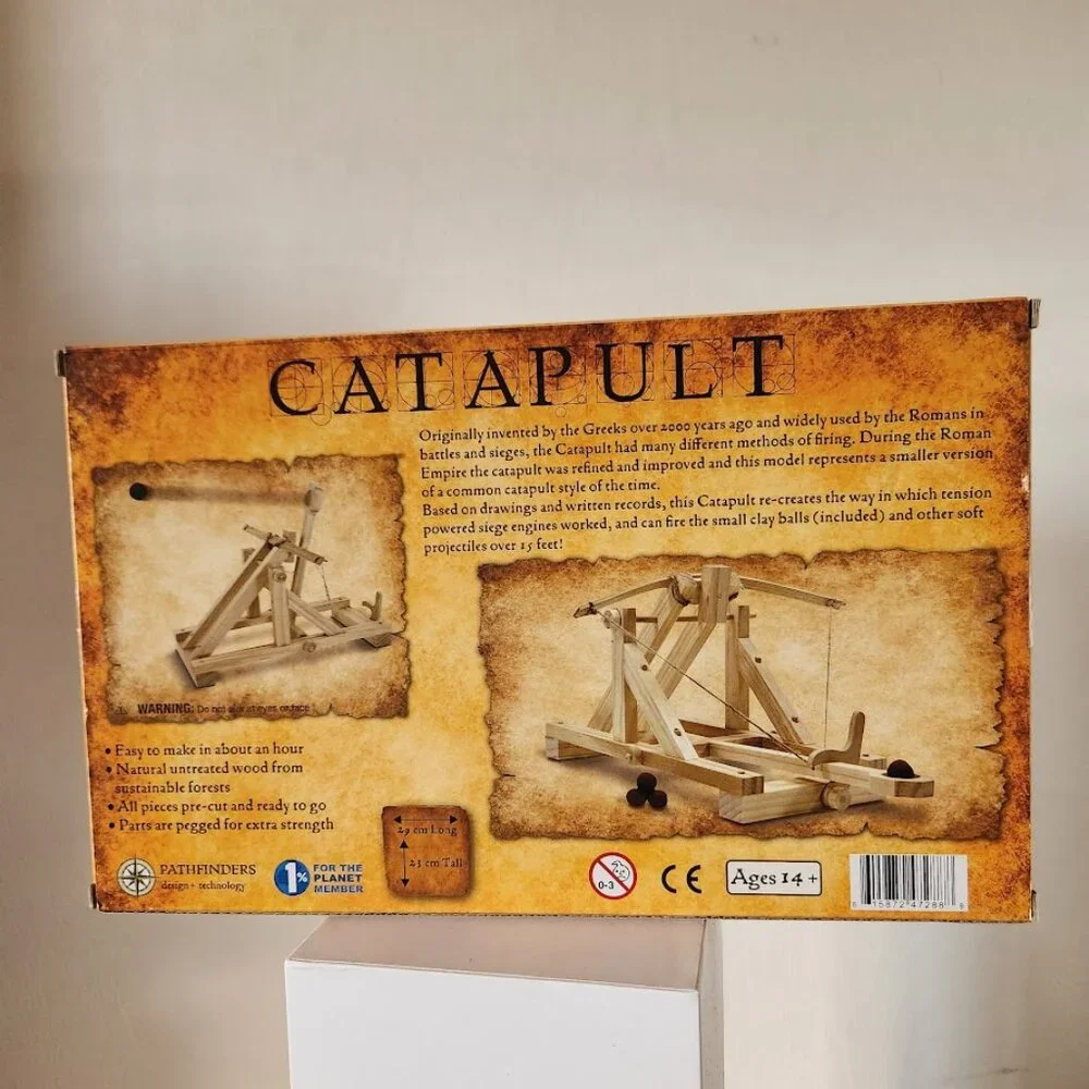 NEW Pathfinders Medieval Catapult Trebuchet Siege Engine Catapult Building Set K